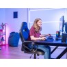 Trust Gaming GXT 611 Wezz Enceinte PC Gamer 2.0, Éclairage LED RGB, 12 W (6 W RMS), Alimentation USB, Connexion 3,5 mm, Contrôle