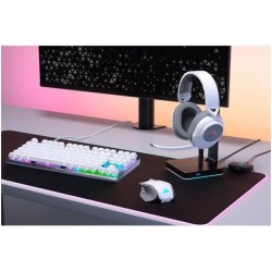 Corsair HS55 Wireless Casque de Jeu Léger - Son Surround Dolby 7.1 - Microphone Omnidirectionnel - Portée Jusqu'à 50 Pieds - Com
