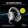 Corsair HS55 Wireless Casque de Jeu Léger - Son Surround Dolby 7.1 - Microphone Omnidirectionnel - Portée Jusqu'à 50 Pieds - Com