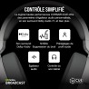 Corsair HS55 Wireless Casque de Jeu Léger - Son Surround Dolby 7.1 - Microphone Omnidirectionnel - Portée Jusqu'à 50 Pieds - Com