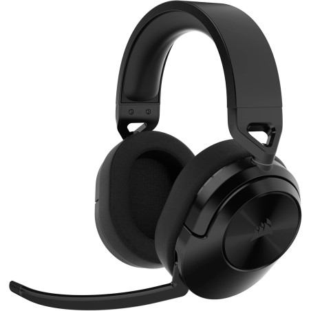 Corsair hs55 wireless core casque gaming - connectivité sans fil 2,4 ghz, jusqu’à 15m bleutooth, tempest 3d audiotech sur ps5, m