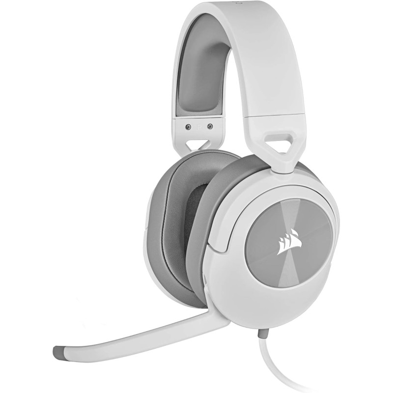 Corsair HS55 Surround Casque de Jeu Filaire Multiplateforme Léger - Son Surround Dolby 7.1 - Compatible iCUE - PC, Mac, PS5, PS4
