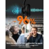 Tecknet casque bleutooth sans fil avec micro, casque sans fil pc, casque ordinateur avec micro rechargeable pour les chauffeurs 