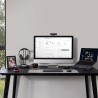 Logitech Brio 500 Webcam Streaming HD avec Expo Auto, Mode ’Show’, Deux Micros à Réduction de Bruit, Clapet Confidentiel, Compat