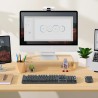 Logitech Brio 500 Webcam Streaming HD avec Expo Auto, Mode ’Show’, Deux Micros à Réduction de Bruit, Clapet Webcam Confidentiel,