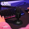Trust Gaming GXT 236 Yami Micro Gamer à Condensateur, Microphone USB pour Le Streaming, Twitch, Youtube, Podcast, Jeux PS5, PS4,
