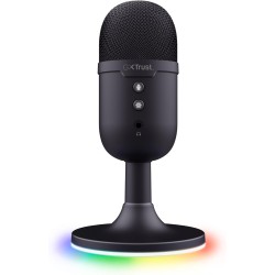 Trust Gaming GXT 236 Yami Micro Gamer à Condensateur, Microphone USB pour Le Streaming, Twitch, Youtube, Podcast, Jeux PS5, PS4,