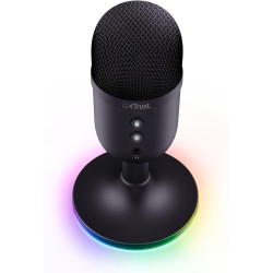 Trust Gaming GXT 236 Yami Micro Gamer à Condensateur, Microphone USB pour Le Streaming, Twitch, Youtube, Podcast, Jeux PS5, PS4,