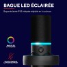 Trust Gaming GXT 255+ Onyx Bras Micro Professionnel Cardioïde, Filtre Anti-Pop - Microphone USB LED pour Podcast - Perche Micro 