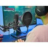 Trust Gaming GXT 252+ Emita Plus Bras Micro PC Cardioïde, Filtre Anti-Pop - Microphone USB pour Podcast, Streaming - Perche Micr