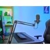 Trust Gaming GXT 252+ Emita Plus Bras Micro PC Cardioïde, Filtre Anti-Pop - Microphone USB pour Podcast, Streaming - Perche Micr
