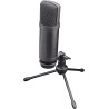 Trust Gaming GXT 252+ Emita Plus Bras Micro PC Cardioïde, Filtre Anti-Pop - Microphone USB pour Podcast, Streaming - Perche Micr