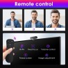 V20 UHD 4K Webcam avec Microphone et Haut - parleurs, 4K/25IPS, AI Autofocus, Télécommand, Correction de la Lumière, 112°View, V
