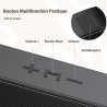 Zetiy haut-parleur d'ordinateur, usb enceintes pour pc mini barre de son portatifs stéréo enceintes de bureau pour laptop bureau