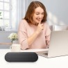 Zetiy haut-parleur d'ordinateur, usb enceintes pour pc mini barre de son portatifs stéréo enceintes de bureau pour laptop bureau