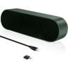 Zetiy haut-parleur d'ordinateur, usb enceintes pour pc mini barre de son portatifs stéréo enceintes de bureau pour laptop bureau