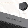 Zetiy haut-parleur d'ordinateur, usb enceintes pour pc mini barre de son portatifs stéréo enceintes de bureau pour laptop bureau
