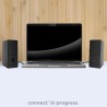 APM Enceintes Filaires USB 2.0, Duo Haut-Parleurs PC Ordinateur, Son Clair et de Qualité, Autoalimentées Via Câble USB, Volume R