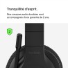 Belkin soundform adapt casque bleutooth sans fil avec micro, connexion multipoint, autonomie 65h, enc, bleutooth ou câble, casqu
