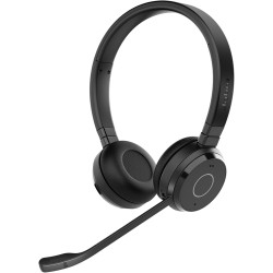Jabra evolve 65 te casque stéréo bleutooth sans fil (3e édition 2025), micro antibruit, connexion double appareil, batterie 16h,