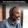 Jabra evolve 65 te casque stéréo bleutooth sans fil (3e édition 2025), micro antibruit, connexion double appareil, batterie 16h,