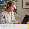 Jabra evolve 65 se - micro-casque mono bleutooth sans fil - micro à réduction de bruit, haute autonomie et base de chargement - 