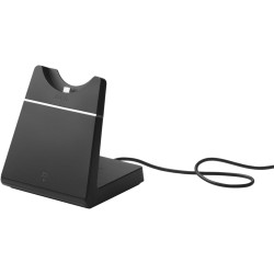 Jabra evolve 65 se - micro-casque mono bleutooth sans fil - micro à réduction de bruit, haute autonomie et base de chargement - 