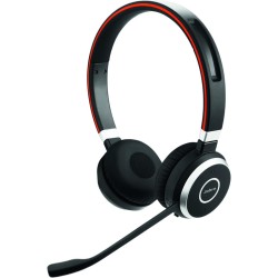 Jabra evolve 65 se - micro-casque mono bleutooth sans fil - micro à réduction de bruit, haute autonomie et base de chargement - 