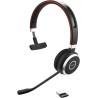 Jabra evolve 65 wireless mono on-ear headset – unified communications optimised headphones with long-lasting battery – usb bluet