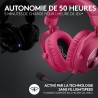Logitech g pro x 2 lightspeed casque audio bleutooth, micro-casque détachable, enceinte graphène 50 mm, dts:x casque 2.0—7.1 sur