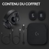 Logitech g pro x 2 lightspeed casque audio bleutooth, micro-casque détachable, enceinte graphène 50 mm, dts:x casque 2.0—7.1 sur
