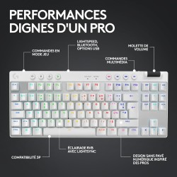Logitech G PRO X TKL LIGHTSPEED clavier de jeu sans fil, ultra-portable, sans pavé numérique + G PRO X 2 LIGHTSPEED Casque audio