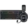 Logitech g pro x tkl lightspeed clavier de jeu sans fil, ultra-portable + pro x 2 lightspeed casque audio bleutooth, bleutooth/u