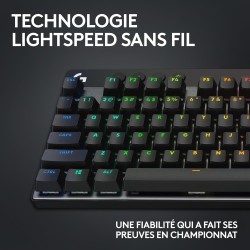 Logitech g pro x tkl lightspeed clavier de jeu sans fil, ultra-portable + pro x 2 lightspeed casque audio bleutooth, bleutooth/u