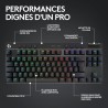 Logitech g pro x tkl lightspeed clavier de jeu sans fil, ultra-portable + pro x 2 lightspeed casque audio bleutooth, bleutooth/u
