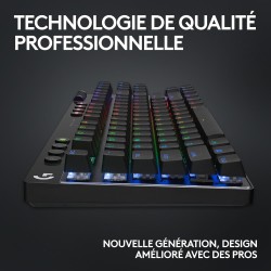 Logitech g pro x tkl lightspeed clavier de jeu sans fil, ultra-portable + pro x 2 lightspeed casque audio bleutooth, bleutooth/u