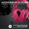 Logitech g pro x tkl lightspeed clavier de jeu sans fil, ultra-portable + pro x 2 lightspeed casque audio bleutooth, bleutooth/u