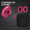 Logitech g pro x tkl lightspeed clavier de jeu sans fil, ultra-portable + pro x 2 lightspeed casque audio bleutooth, bleutooth/u
