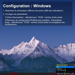 Soulion r100 enceinte pc, bleutooth barre de son pc avec synchronisation/affichage audio-lumière, pour pc, tablette, smartphone,