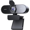Webcam 4K UHD avec Autofocus Ultra-Rapide PDAF+CDAF, 1080P@60FPS, Microphones à Réduction de Bruit, Lumière Auto-Adaptée, USB Pl