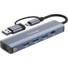 Lecteur de Carte SD pour iPhone iPad, USB C Lecteur de Carte SD Chargement simultané 20W, Lecteur de Carte Micro SD, Lecteur de 