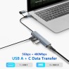 Lecteur de Carte SD pour iPhone iPad, USB C Lecteur de Carte SD Chargement simultané 20W, Lecteur de Carte Micro SD, Lecteur de 