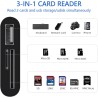 Lecteur Carte SD USB c Adaptateur Carte SD Carte SD Switch,lecteurs de Carte mémoire externes Lecteur de Carte SD USB avec OTG p