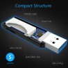 Lecteur de Carte USB 3.0, Beikell Lecteur de Carte Mémoire SD/Micro SD Haute Vitesse Card Reader MMC Memory Stick SDXC SDHC MSXC