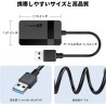 SmartQ Lecteur de cartes SD USB 3.0 C368, Plug N Play, compatible avec Apple et Windows, alimenté par USB, supporte CF/SD/SDHC/S