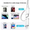 Lecteur Carte SD pour iPhone iPad, USB C & Lightning Adaptateur Carte SD pour Micro SD/SD, Lecteurs Carte Mémoire Externes pour 