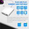 [Apple MFi Certified] Lecteur de Carte SD pour iPhone iPad - 3 en 1 Adaptateur de Carte SD pour Micro SD/SD/Charge de Type-C - A