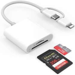 Lecteur de carte SD pour Phone/Pad, USB-C vers Micro SD TF, lecteur de carte mémoire USB-C, lecteur de carte mémoire pour téléph