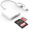 Lecteur de carte SD pour Phone/Pad, USB-C vers Micro SD TF, lecteur de carte mémoire USB-C, lecteur de carte mémoire pour téléph