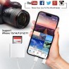Lecteur de carte SD pour Phone/Pad, USB-C vers Micro SD TF, lecteur de carte mémoire USB-C, lecteur de carte mémoire pour téléph
